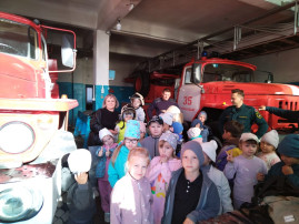 Экскурсия в ПЧ-35 Экскурсия в ПЧ-35.